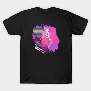 Melodic Canvas T-Shirt